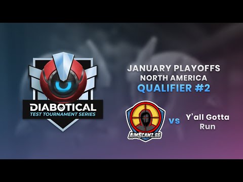 Test Tournament Series: January Playoffs (NA) - Qualifier #2: AimScamz vs Y'all Gotta Run