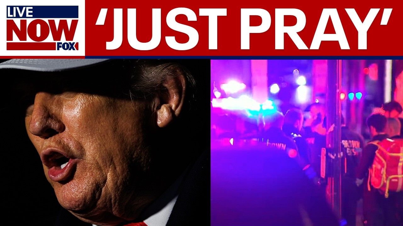 Trump says he has been 'fully briefed' on Brown University shooting