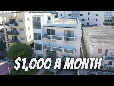 What $1,000 Gets You in Miami Beach! | Studio Tour