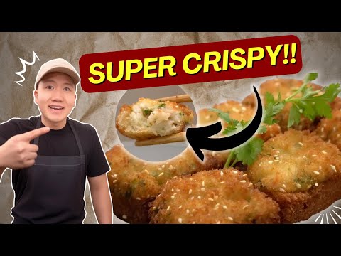 Hong Kong Style Shrimp Toast! | 蝦多士