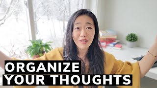 How to organize your thoughts when speaking