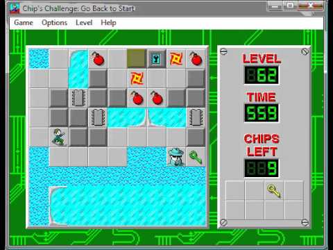 CCLP3 level 62 solution - 488 seconds