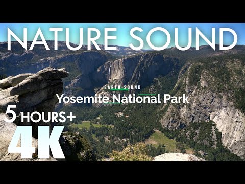 EARTH SOUND Yosemite Nature Sounds Glacier Point 1 Birds Singing 5 Hours Relaxation