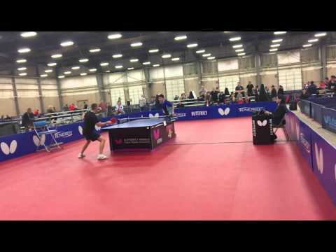 2016 Arnold Table Tennis Challenge U2300T RR Final Roger Liu vs Artur Kurek game 04
