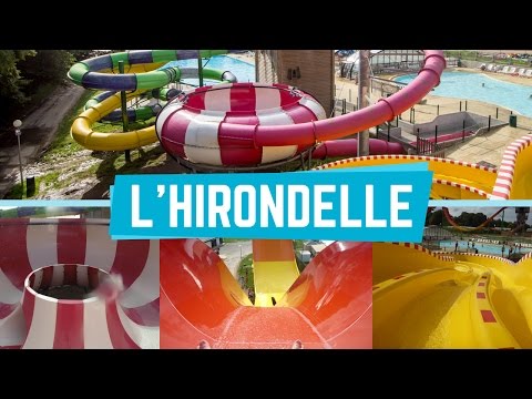 Franceloc L'Hirondelle - All Slides (Tous les Toboggans) Onride POV