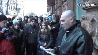 preview picture of video 'В Питере народный сход против этнопедофилов.'