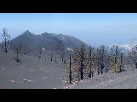 Volcan Tajogaite - Officially named, and still degassing, La Palma
