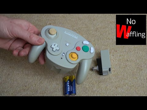 How to SET UP a Nintendo GameCube WaveBird Wireless Controller - Beginners guide