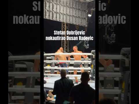 Stefan Dobrijevic nokautirao Dusan Radovic #budva #crnagora #srbija #fnclip #bosna #croatia #skopje