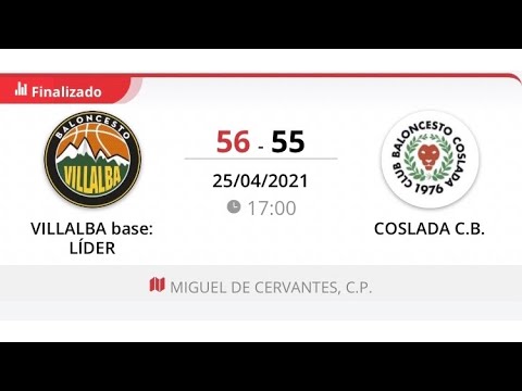 Infantil masc A VILLALBA BASE:LIDER - COSLADA