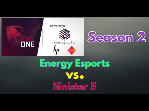 EGL ONE Season 2 - Energy Esports vs. Sinister 5 | Dota 2 patch 7.30