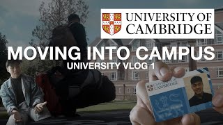 SINGAPOREAN STUDENT moving into the UNIVERSITY OF CAMBRIDGE | University Vlog 1