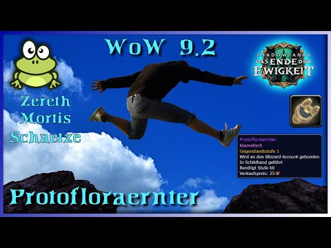 Transmog Protofloraernter WoW 9.2 Zereth Mortis - 200 kosmischer Flux, Chiffren der Ersten farmen