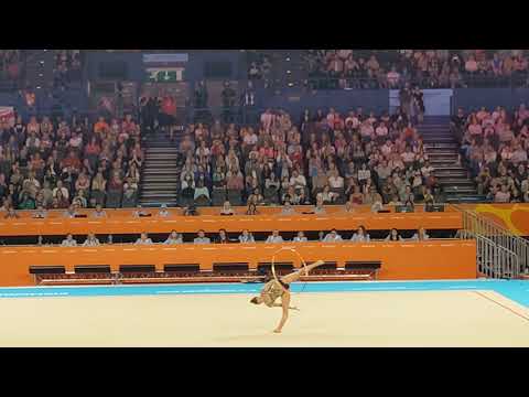 Alice Leaper Hoop Routine | Birmingham 2022 Commonwealth Games Rhythmic Gymnastics Individual Final