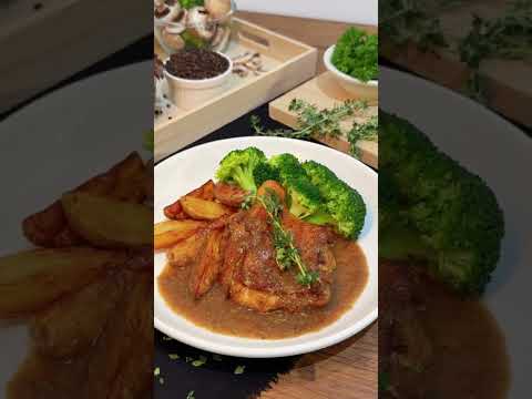 Chicken Chop Sos Lada Hitam Barat