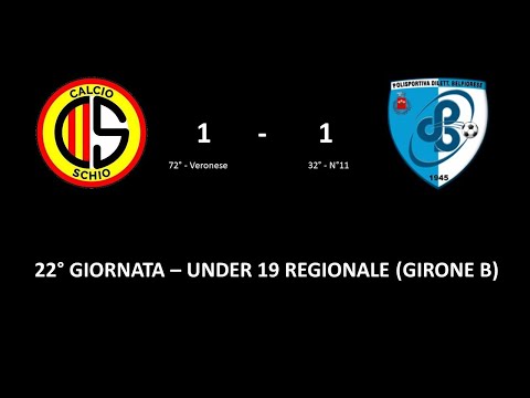 Match Analysis: Calcio Schio - Belfiorese / Under 19 Regionale 15/02/20 + Highlights