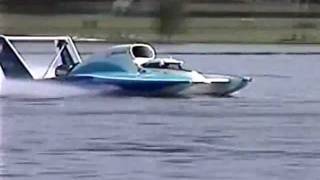 preview picture of video 'U-787 Boeing Hydroplane Test in Tri-Cities 2009'