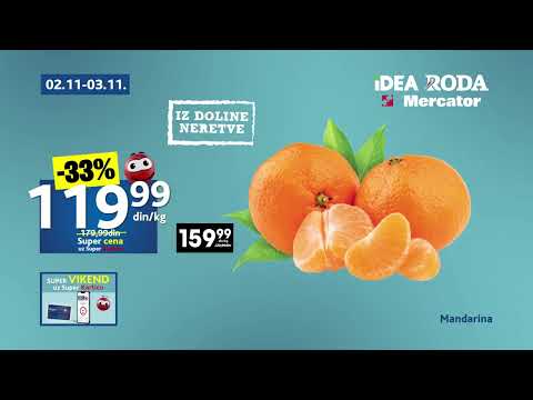 IDEA RODA MERCATOR I Super vikend 02 - 03.11.2024