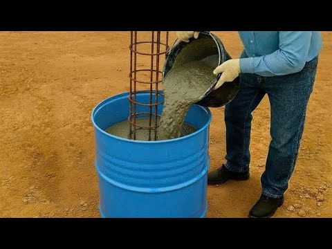 Geniale Erfindung eines 60-jährigen Klempners – Kostenloses Recycling leerer Fässer, die jeder Haush