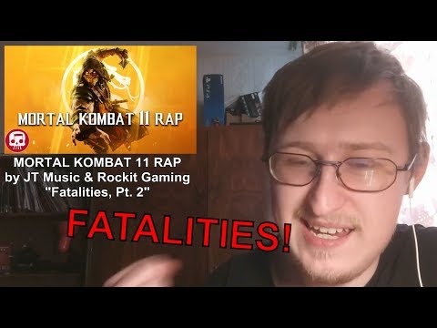 MORTAL KOMBAT 11 RAP by JT Music & Rockit Gaming - "Fatalities, Pt. 2" | RUSSIAN REACTION