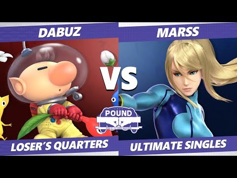 Pound 2019 SSBU - PG Marss (ZSS) VS Liquid Dabuz (Olimar) Smash Ultimate Loser's Quarterfinals
