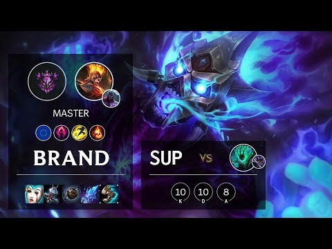 Brand Support vs Thresh - EUW Master Patch 10.8