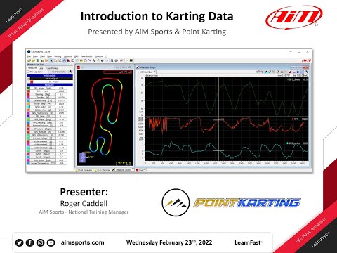 Introduction to Karting Data by Point Karting - Live Webinar 2/23/22
