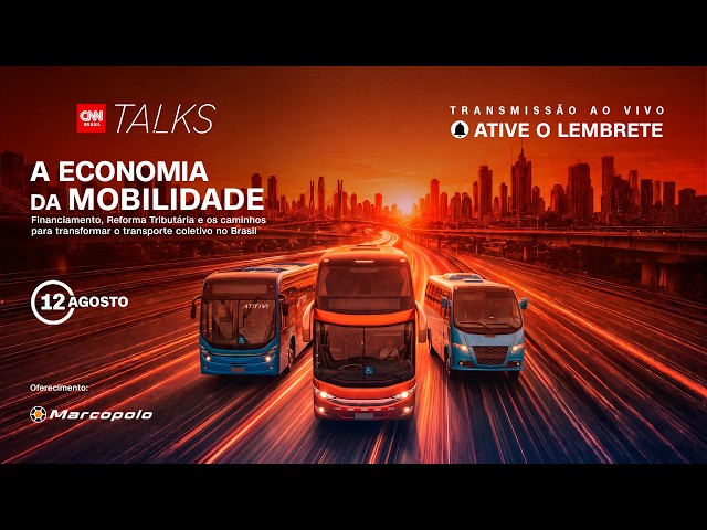 AO VIVO: A ECONOMIA DA MOBILIDADE | CNN TALKS
