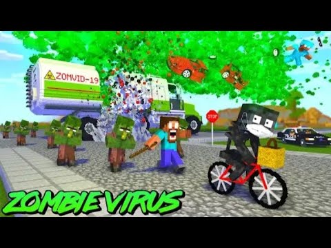 MİNECRAFT ANİMATİON: ZOMBİE VİRUS WİTHER CHEATER PRİSON ESCAPE  - (RATKİDZ DELETED VİDEO)