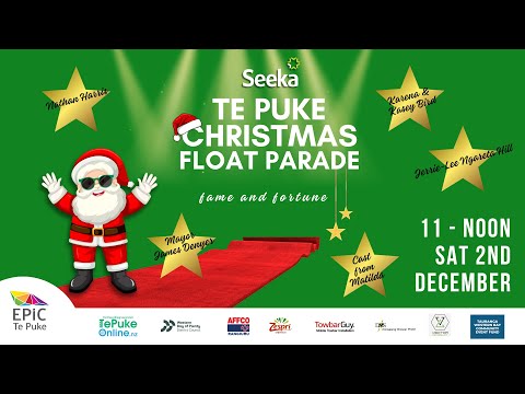 Seeka Te Puke Christmas Float Parade 2023