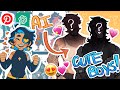 Turning AI Art Into Real OCs AGAIN Cute Boys Edition