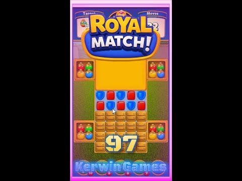 Royal Match Level 97 - No Boosters