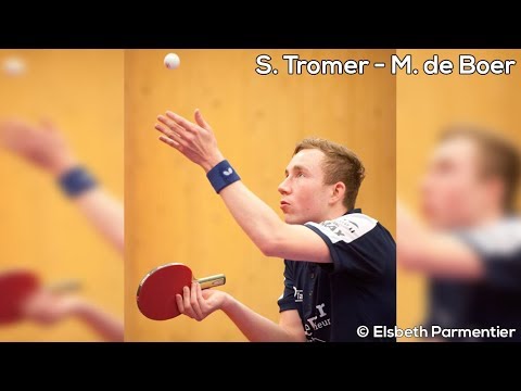 Stephan Tromer - Michel de Boer | E&D Taverzo - TTV Smash '70 - Eredivisie 2017/2018
