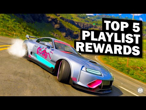 TOP 5 Playlist Reward Cars (DO THESE FIRST!) + Bonus Suggestions