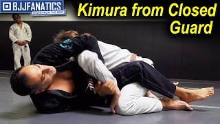 Kimura from Closed Guard - Roy Dean