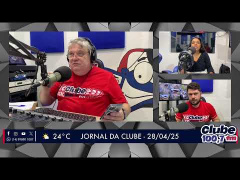 Jornal da Clube - 28/04/2025 - Edição da Manhã