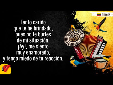 Preguntarás, Enaldo Barrera & Julio Rojas, Video Letra - Sentir Vallenato