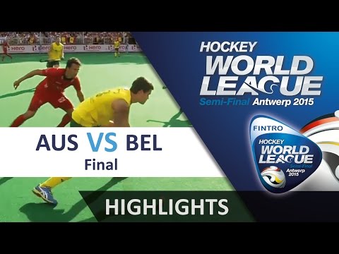 Australia v Belgium Match Highlights - Antwerp Men's HWL (2015)