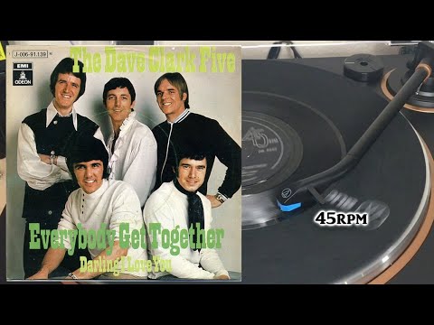The Dave Clark Five - Everybody Get Together, 1970, Columbia - DB 8660, Vinyl, 7", 45 RPM, Single,