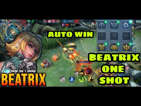 BEATRIX New Best Build And Emblem 2022 | One Hit Build | Mlbb