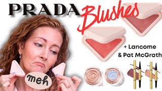 Prada Touch Blush, Pat McGrath Lip Contour Duo & Lancôme Eyes