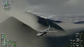 Cessna 208 B Grand ex at Lukla napal#youtuber #microsoftflightsimulator