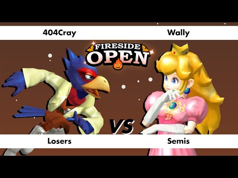 Fireside Open 2023 Melee - 404Cray (Falco) vs Wally (Peach) - Losers Semi-Final