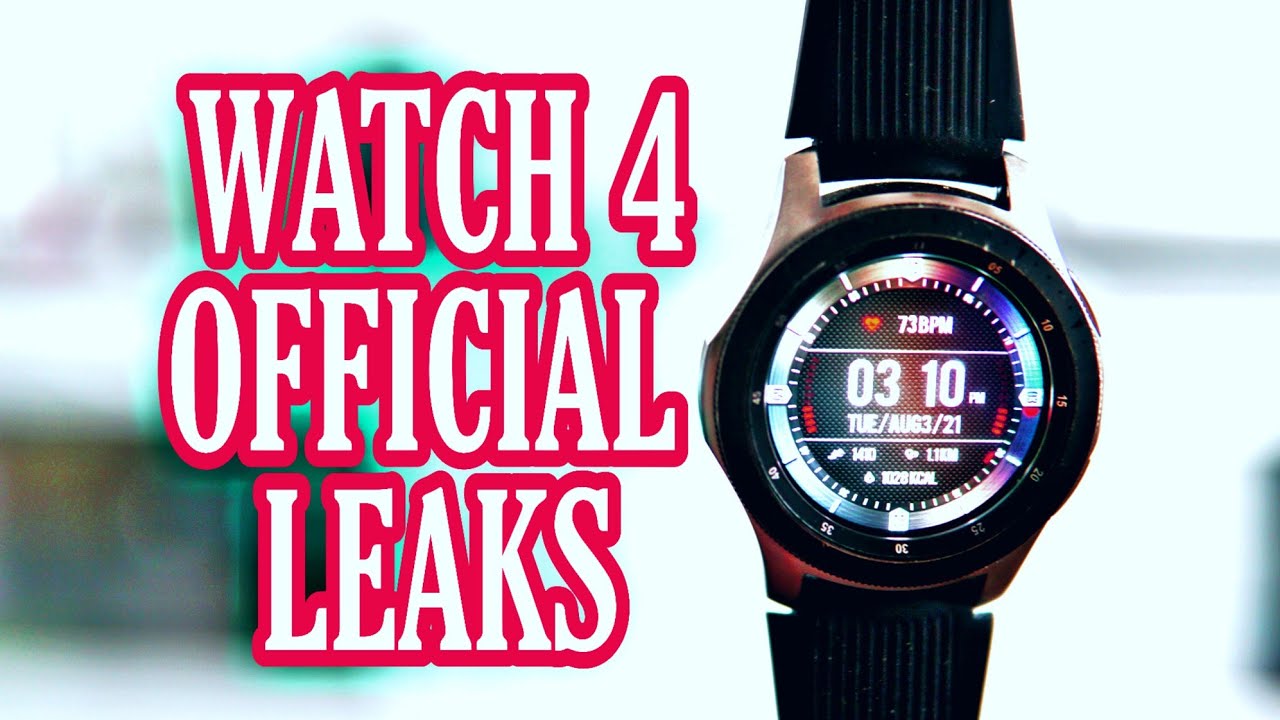 Samsung Galaxy Watch 4 official leaks