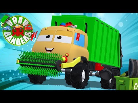 Frank The Garbage Truck | Road Rangers Videos For Children