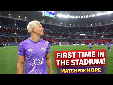 “Marlon’s First Time in the Match for Hope Stadium 😱”