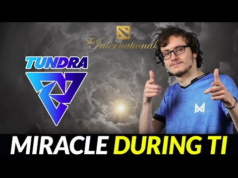 Miracle is back to plays Dota vs Tundra.Nine during TI10