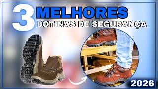 TOP3 Botinas de Segurança 2026: Estival Hybrid, Delta Plus Nobuck, Miura Safetline — Custo Benefício