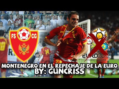 Cuando la selección de MONTENEGRO 🇲🇪 llegó al repechaje de la EUROCOPA | UEFA Euro 2012
