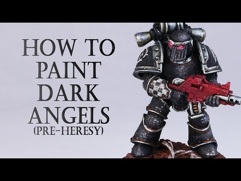 How to Paint a Pre-Heresy Dark Angel for Warhammer The Horus Heresy